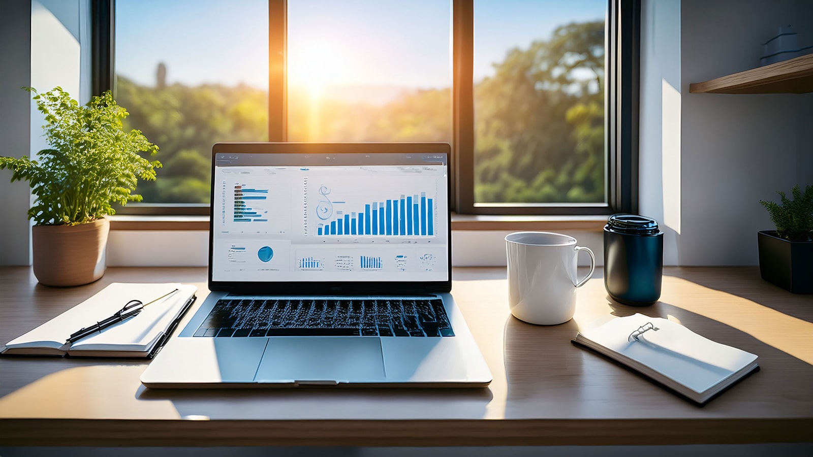An analytics dashboard used to evaluate and improve a live website.